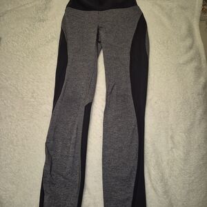 Lululemon Athletica Black and Gray Leggings